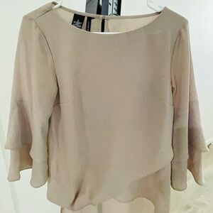 New Directions Beige Women's Blouse
